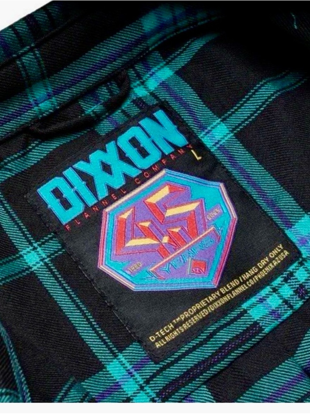 DIXXON Rockford Fosgate Flannel. 45th anniversary. New - Picture 6 of 10